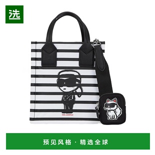 条纹小号托特包 IKON A2W30181 Lagerfeld 香港直邮Karl