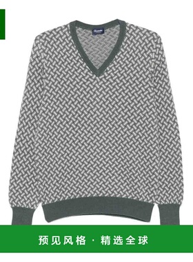 香港直邮DRUMOHR 男士卫衣 D2K481RB49 AW2025 绿色 Long Sleeve