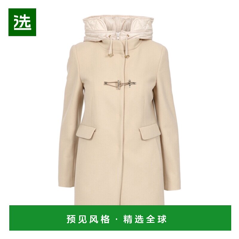 香港直邮FAY 女士外套 NAW59513430SGLB013 AW2025 花色 长袖大衣