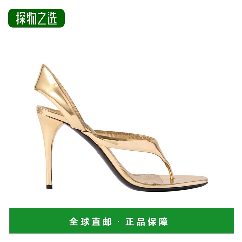 香港直邮Alaia 夹趾高跟凉鞋 AA3S122CK298一脚蹬