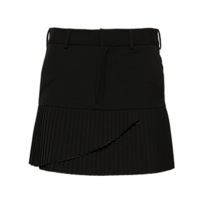 香港直邮Mm6 Maison Margiela 褶饰半身裙 S52MC0009S76435