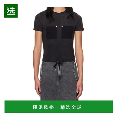 香港直邮Dion Lee 男士T恤 C3168PS24WASHEDBLACK SS2024高档舒适