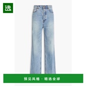 高腰直筒牛仔裤 香港直邮ZIMMERMANN 女士 1361PZESPOSEIDONBLUE