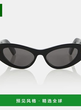 1h可退 香港直邮DIOR 迪奥 女士 C B1U 猫眼太阳眼镜 black黑色
