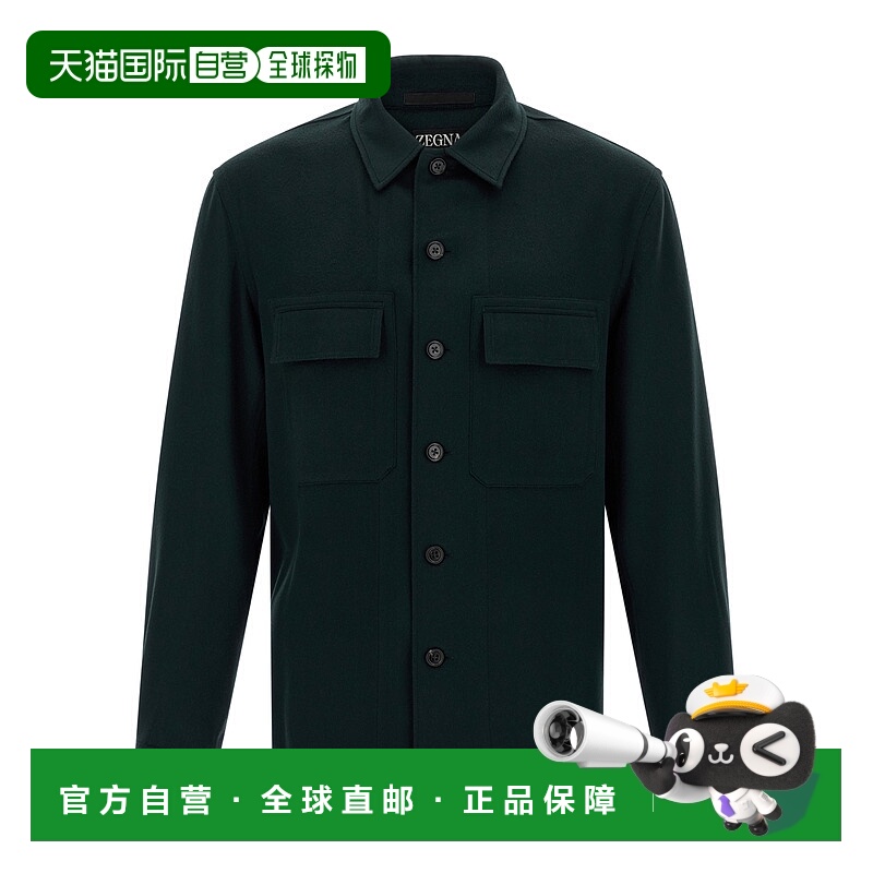 香港直邮Zegna 长袖衬衫 UGV46A2SOT6BV08G杰尼亚