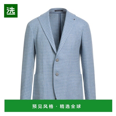 1h可退 香港直邮Tagliatore 男士 西装外套 blue蓝色 舒适时尚