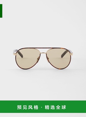 欧洲直邮PRADA (2025) 带有标志性金属牌匾的 Prada 太阳镜普拉达
