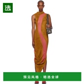 美国直邮 Maxi Kiko Tan 1h可退 Pendle Kostadinov Pink Dres