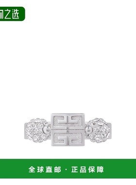 香港直邮Givenchy 徽标戒指 BF30L5F05M纪梵希水晶