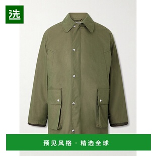 香港直邮Our 棉混纺斜纹布大衣 Legacy Hunter M4251 男士 1h可退