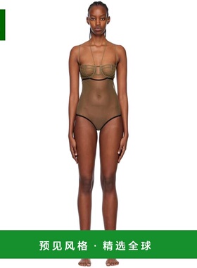 1h可退 香港直邮Nensi Dojaka 女士 独家发售绿色连体衣 NDAW22–