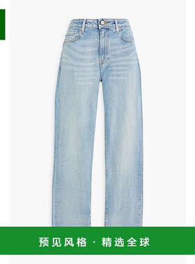 香港直邮GANNI 甘尼 女士 中腰直筒牛仔裤 F62386346SIZECL32565L