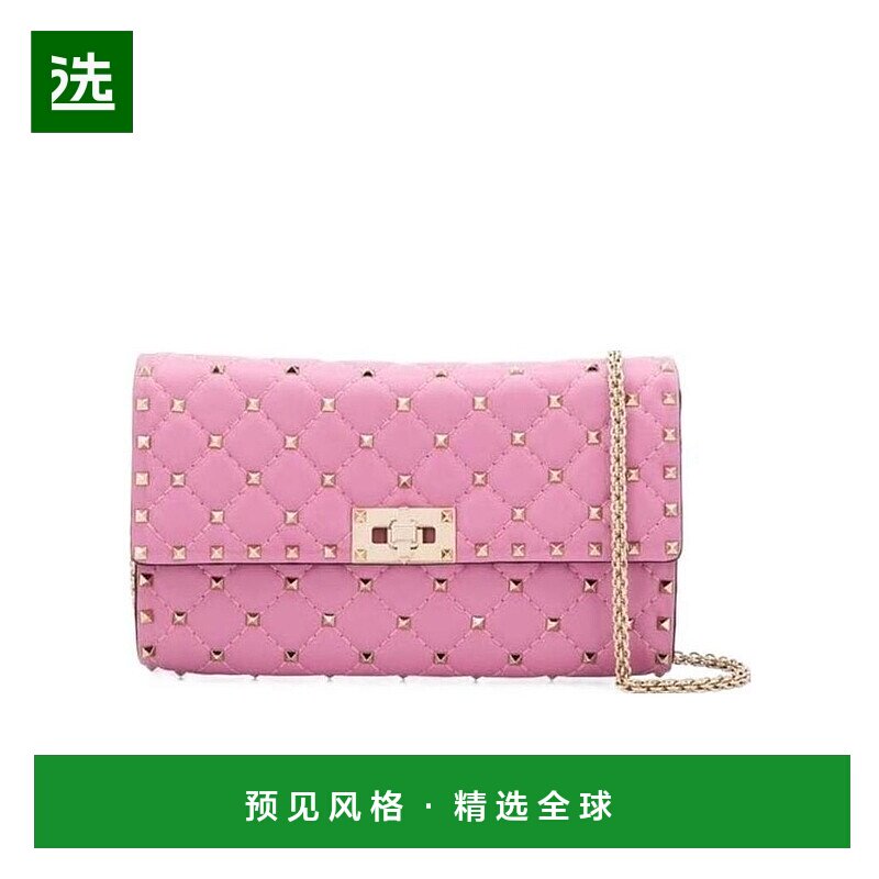 【99新未使用】香港直邮Valentino Rockstud Spike单肩包 RW2B013