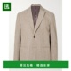 人字纹羊毛有机棉混纺西装 1h可退 Timo 10001 香港直邮Nn07 男士