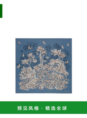 香港直邮Dior 印花丝巾 54JOP090I612双面真丝