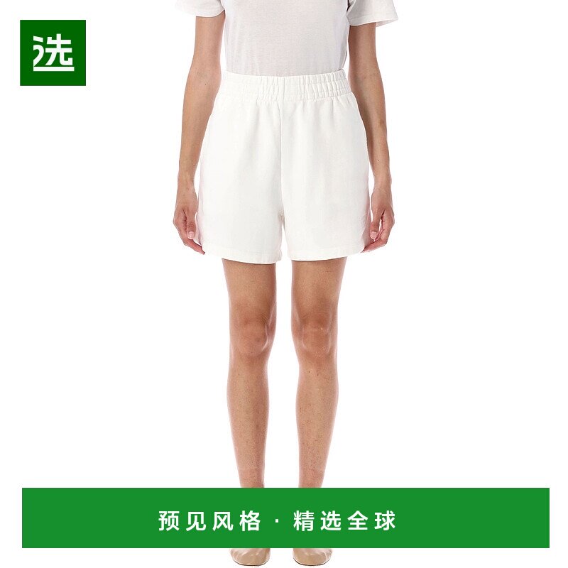 1h可退 香港直邮ANINE BING 女士 Kam framed 交织图案运动短裤 A