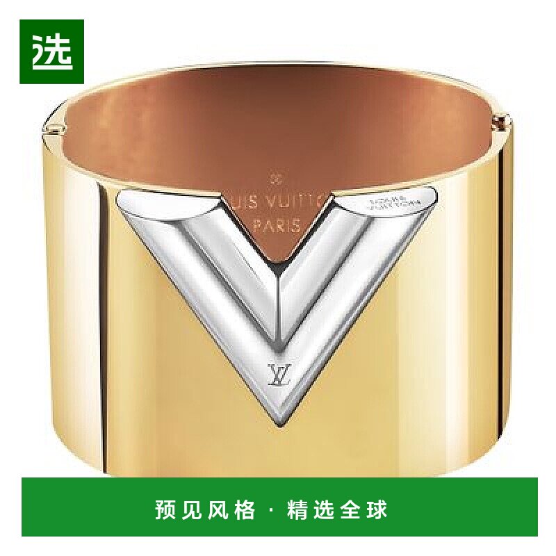 1h可退 欧洲直邮LV路易威登 必备V袖口手镯时尚经典小众高级感
