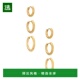 E042 1h可退 metal金属色 耳环 3件套 香港直邮Shashi Triples