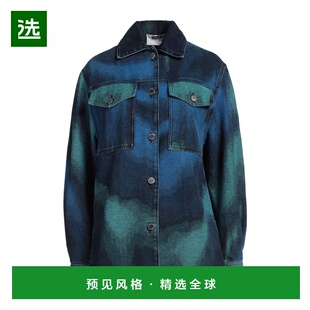 1h可退 香港直邮Alberta Ferretti 女士 夹克 blue蓝色 舒适时尚