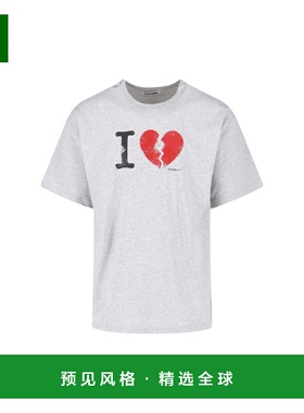 1h可退 香港直邮Magliano 男士 and Polos T恤灰色上衣 MGFW25TT0