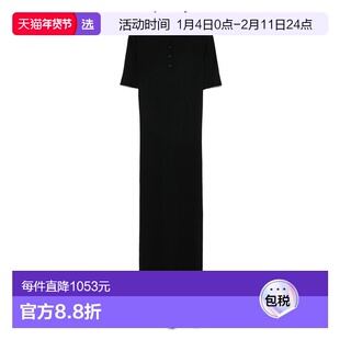 1h可退 香港直邮LE KASHA 女士 短袖连衣裙 EGIM000910 black黑色