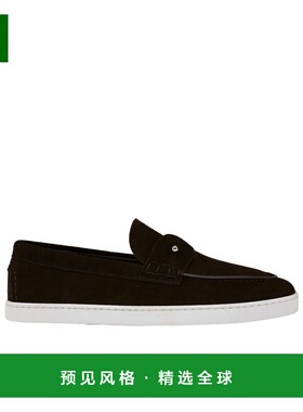 香港直邮Christian Louboutin 圆头休闲鞋 3240184乐福鞋一脚蹬