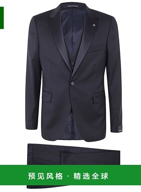 1h可退 香港直邮Tagliatore 男士 SMOKING 经典款配背心西装 EFBR