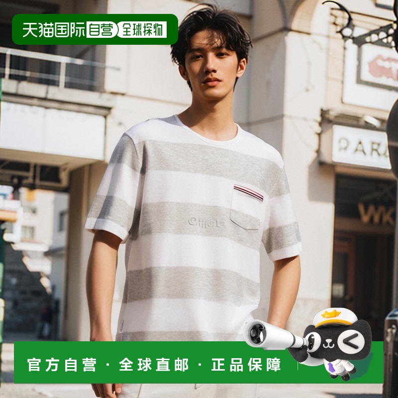 韩国直邮J.Lindeberg金 林德伯格百搭通勤T恤男款休闲居家吸汗