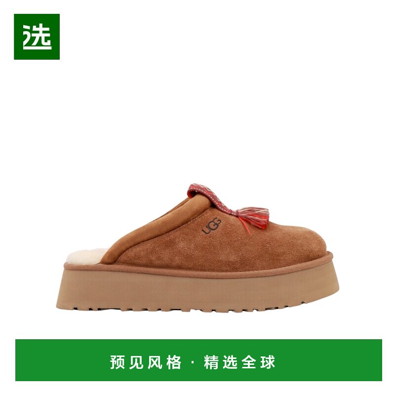香港直邮UGG Tazzle 棉穆勒鞋女鞋麂皮半拖拖鞋编织鞋 1152677图片