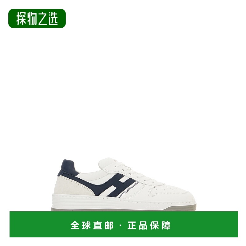 香港直邮Hogan 男士 Two-tone H630 皮质运动鞋 HXM6300EU50ODZ11
