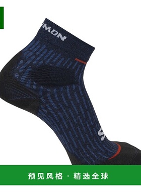 欧洲直邮Salomon萨洛蒙 ULTRA GLIDE ANKLE系列男女通用黑色/袜子