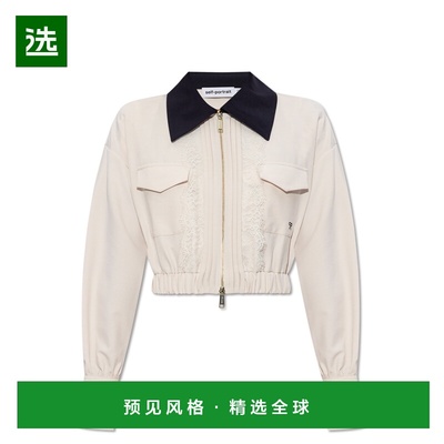 1h可退 香港直邮SELF-PORTRAIT 女士夹克 PF25029TC0CREAM AW2025