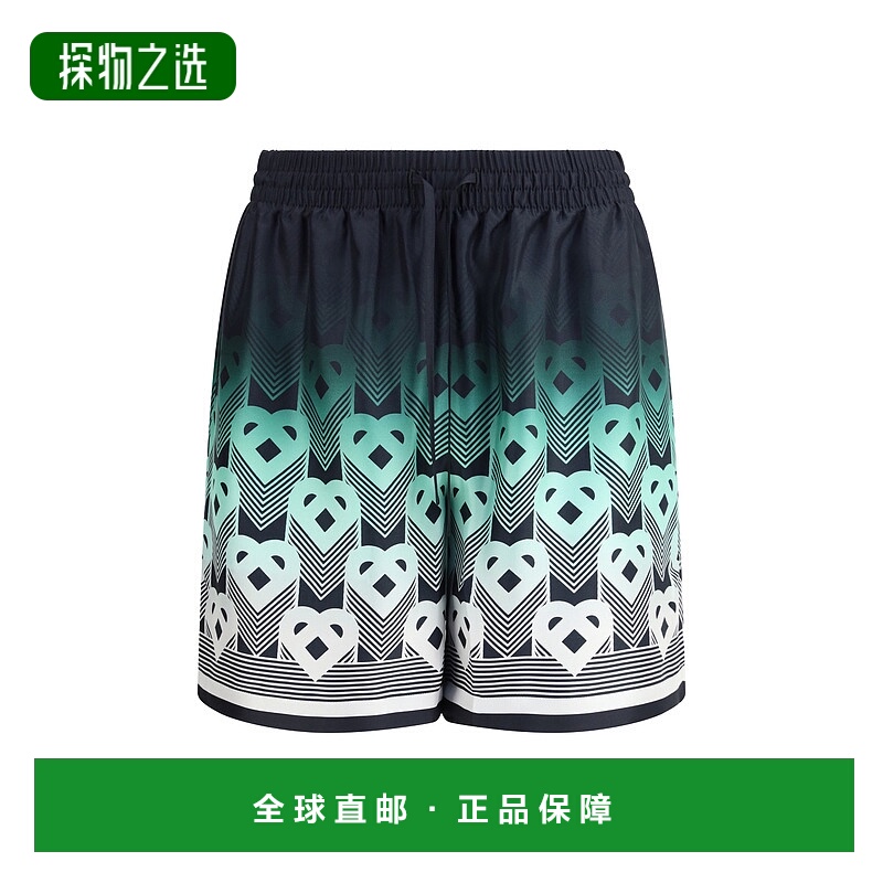 香港直邮Casablanca 男士 渐变交织图案短裤 MPF25TR01201MONOGRA