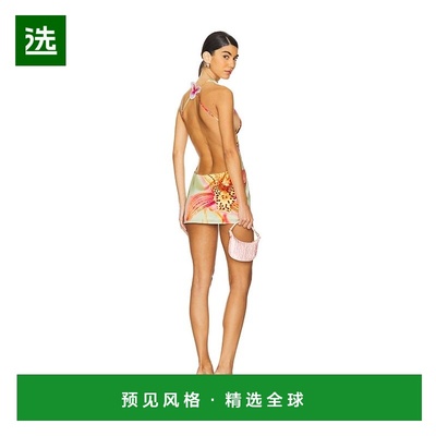 1h可退 香港直邮jaded london 女士 露背高领连衣裙 JWD4436