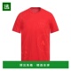 香港直邮Armani red红色 Exchange 1h可退 男士 T恤 舒适时尚