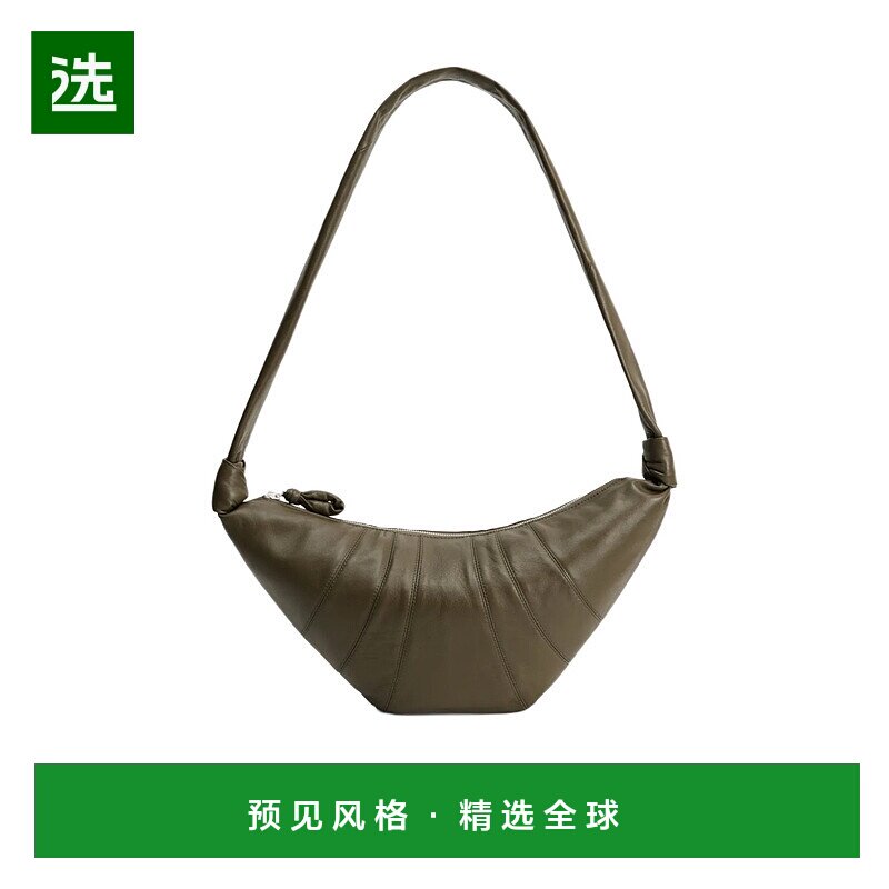 香港直邮Lemaire Croissant 拼接中号单肩包 BG0001LL095