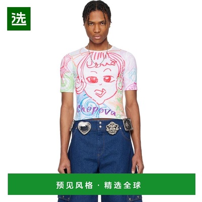 1h可退 【美国直邮】chopova lowena 男士 上装T恤短袖