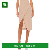 香港直邮enza costa 女士 1h可退 羊绒中长半身裙 CJ2011