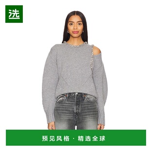 1h可退 香港直邮Simkhai 女士 Monroe 套头衫带装饰针织衫 624201
