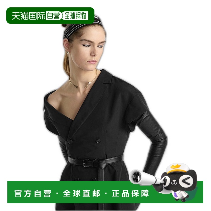 欧洲直邮DIOR (2025新品) Robe mi-longue asymétrique迪奥
