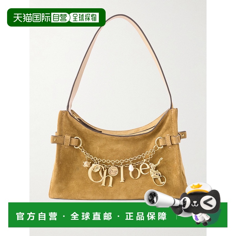 1h可退 香港直邮Chloe 蔻依 女士 吊饰新月包 CH25AS872P37单肩包