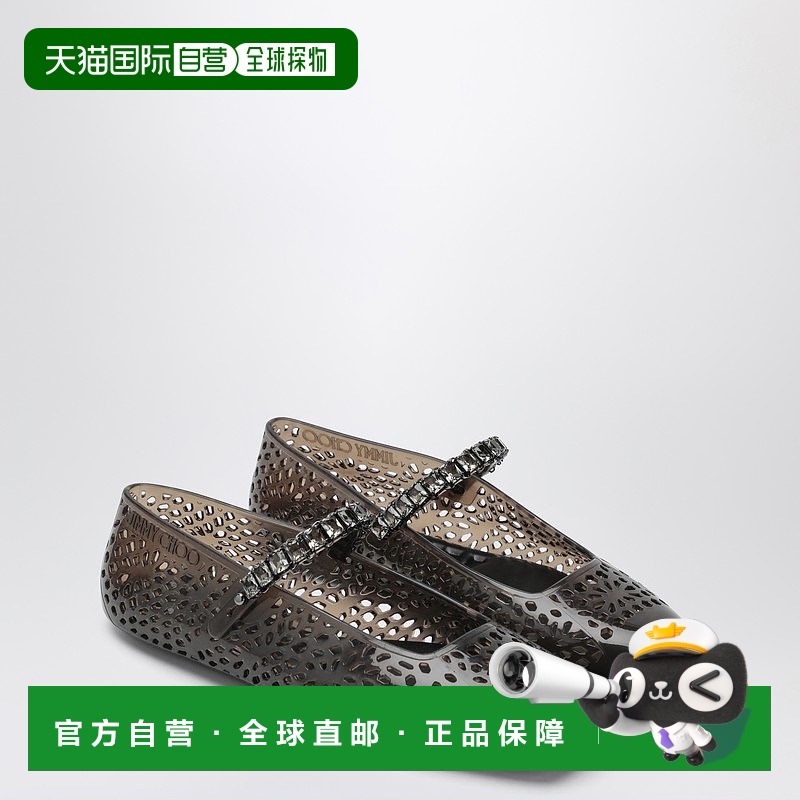 1h可退 香港直邮Jimmy Choo 周仰杰 女士 The crystals 胶质透明