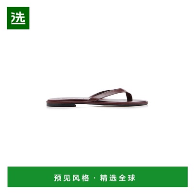 1h可退 香港直邮aeyde 女士 Melody 皮质凉鞋 red红色 舒适时尚