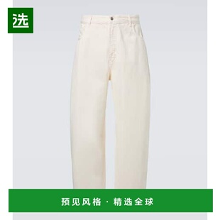 1h可退 香港直邮Studio Nicholson 男士 Paolo barrel-leg 牛仔裤