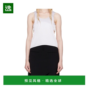 香港直邮Courreges 圆领无袖背心 225CDE131PL0160性感吊带