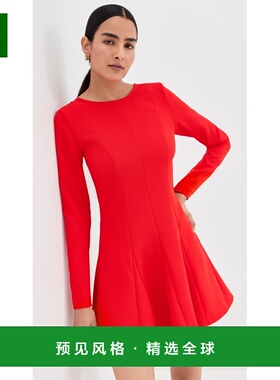 1h可退 香港直邮Kika Vargas 女士 Tala 连衣裙 red红色 舒适时尚