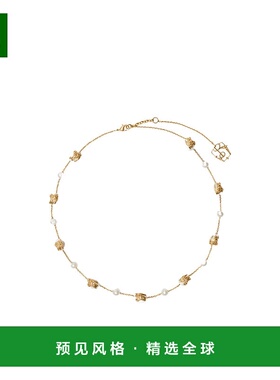 香港直邮Burberry 球形珍珠项链 81009911