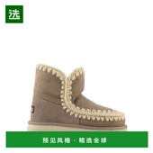 花边装 香港直邮MOU 饰 AW2025 浅棕色 女士雪地靴 FW531002AELGRY