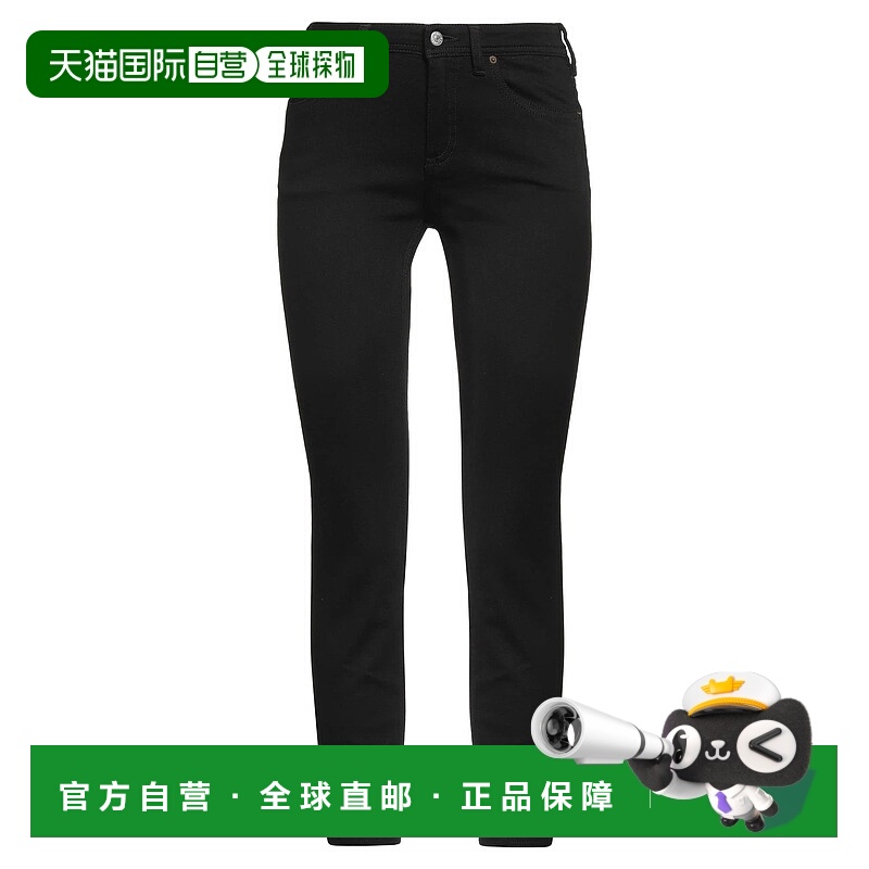 1h可退 香港直邮Acne Studios 艾克妮 女士 牛仔长裤 black黑色
