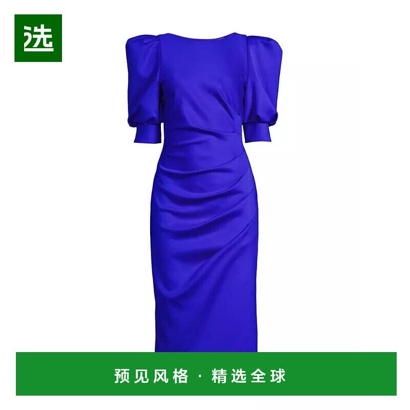 1h可退 【美国直邮】Black Halo|Zella 露背鸡尾酒礼服包臀裙